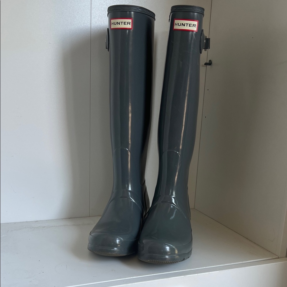 Hunter Gray Women's Winter & Rain Boots